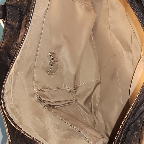 Baggallini Bags Baggallini Tote Bag Black Cheetah Pattern With